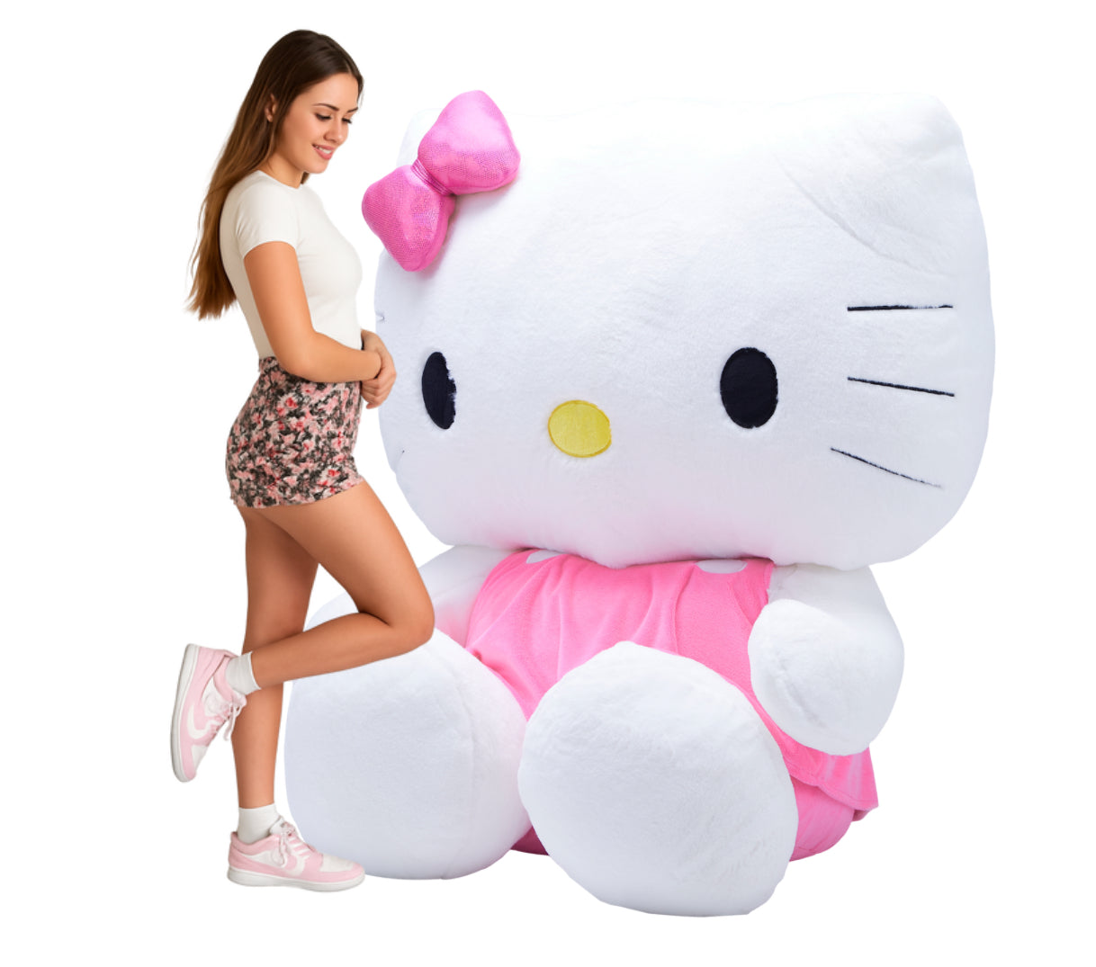 WHITE KITTY PLUSH