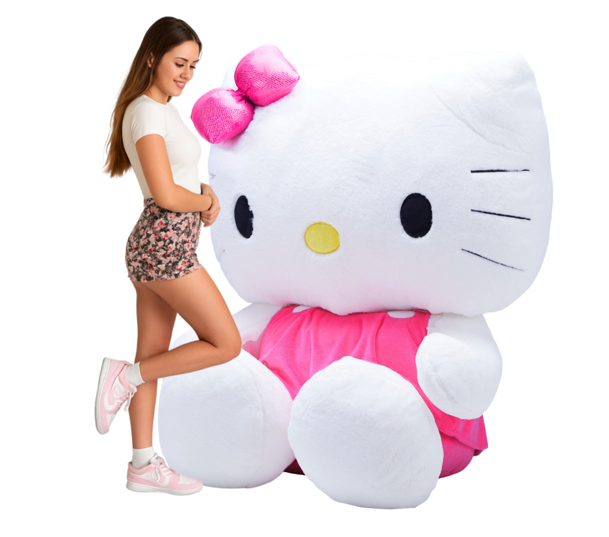 WHITE KITTY PLUSH