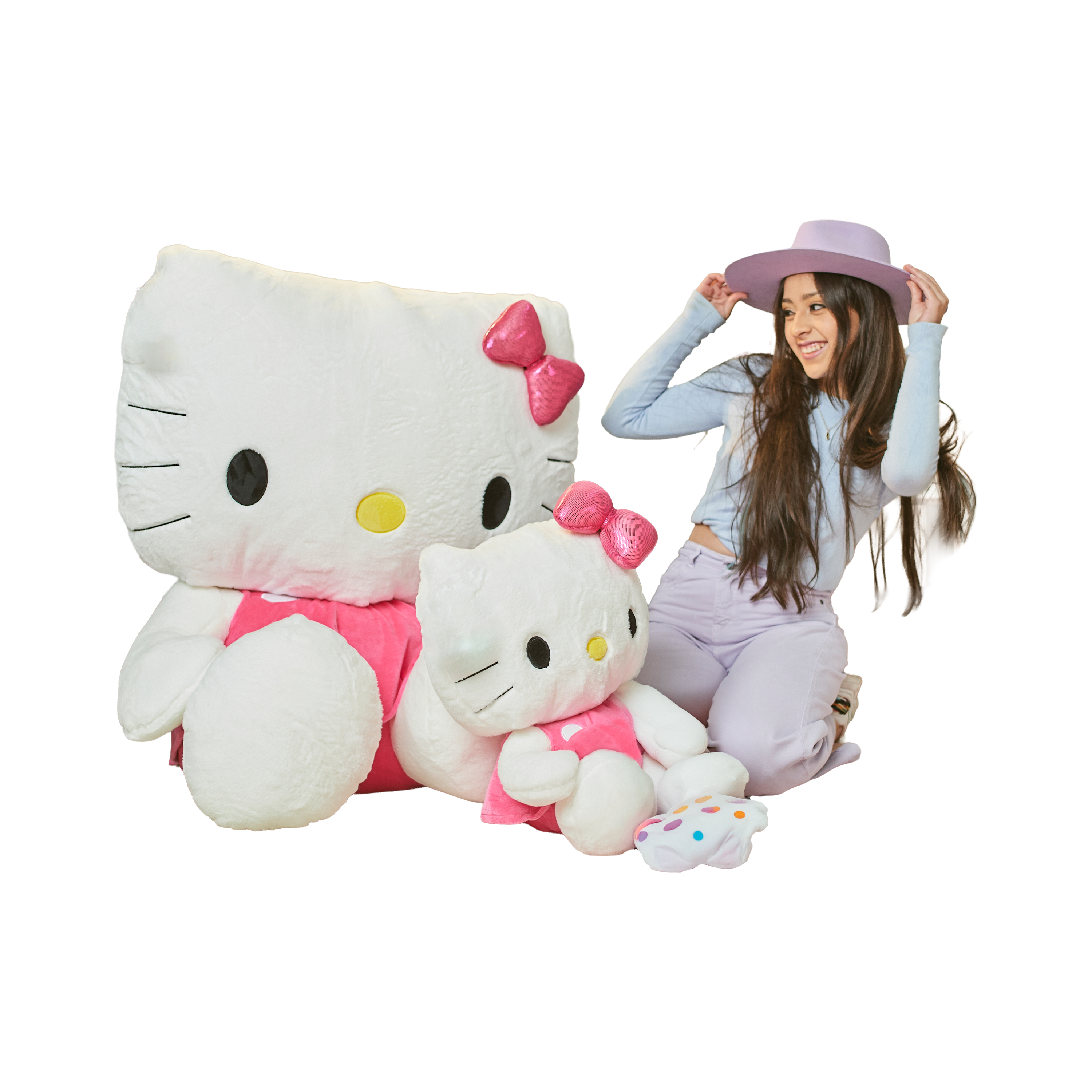 WHITE KITTY PLUSH